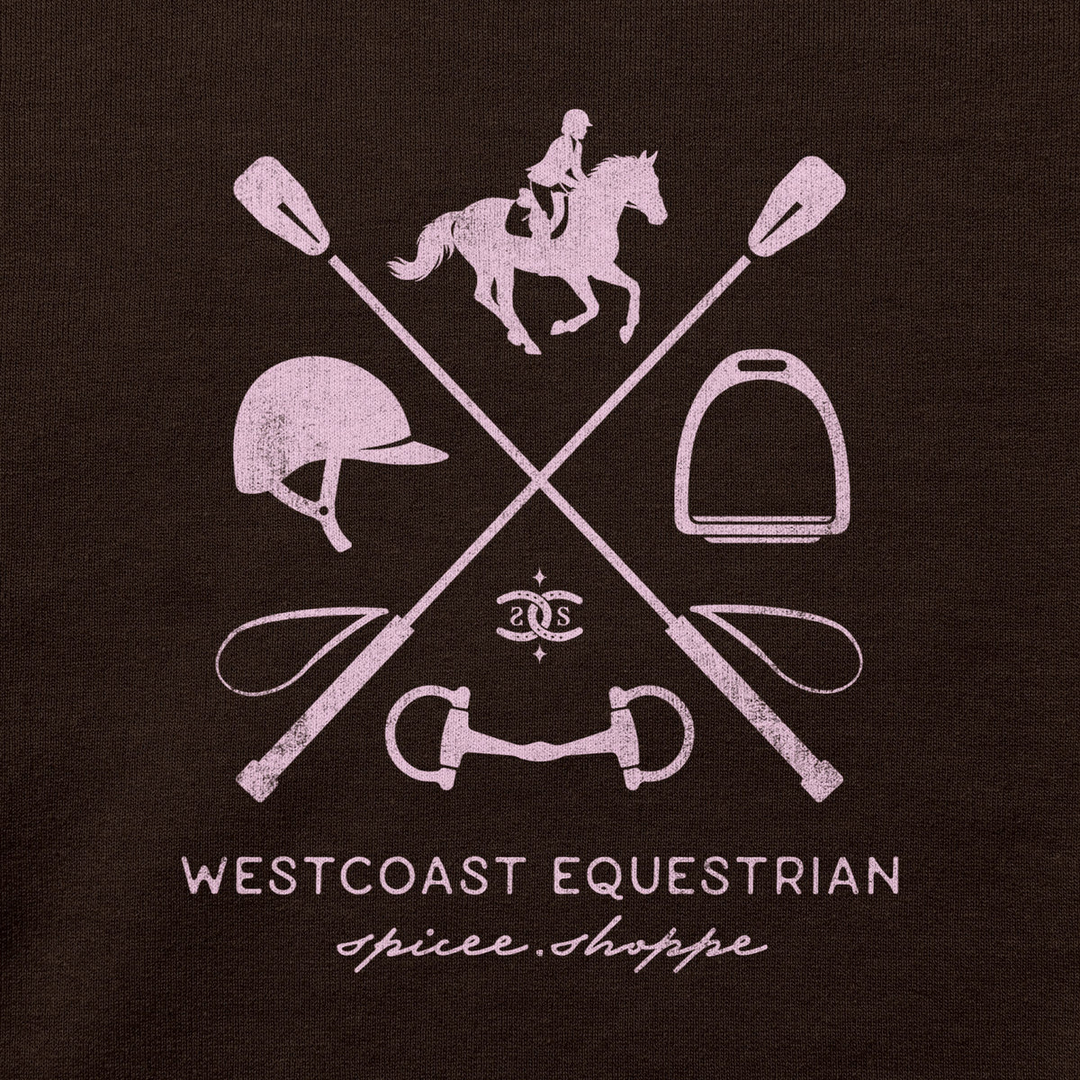 SPICEE Crest | Chocolate | Hoodie