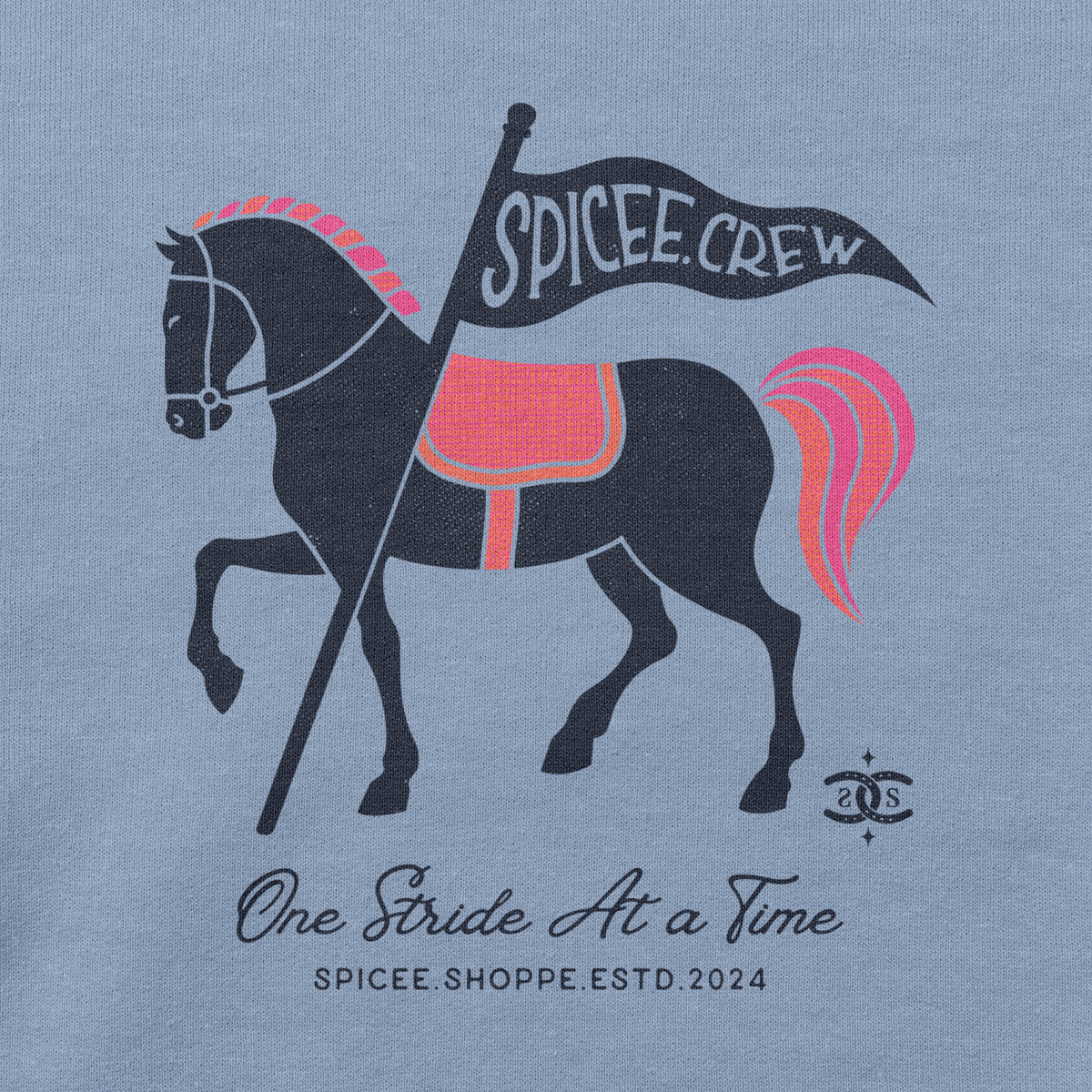 SPICEE Crew | Stone Blue | Sweatshirt