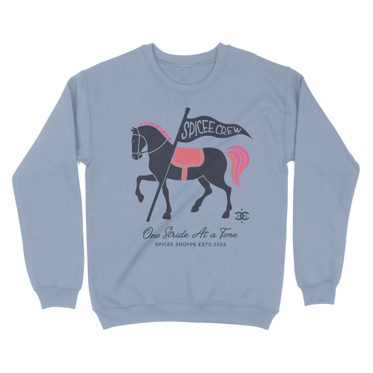 SPICEE Crew | Stone Blue | Sweatshirt