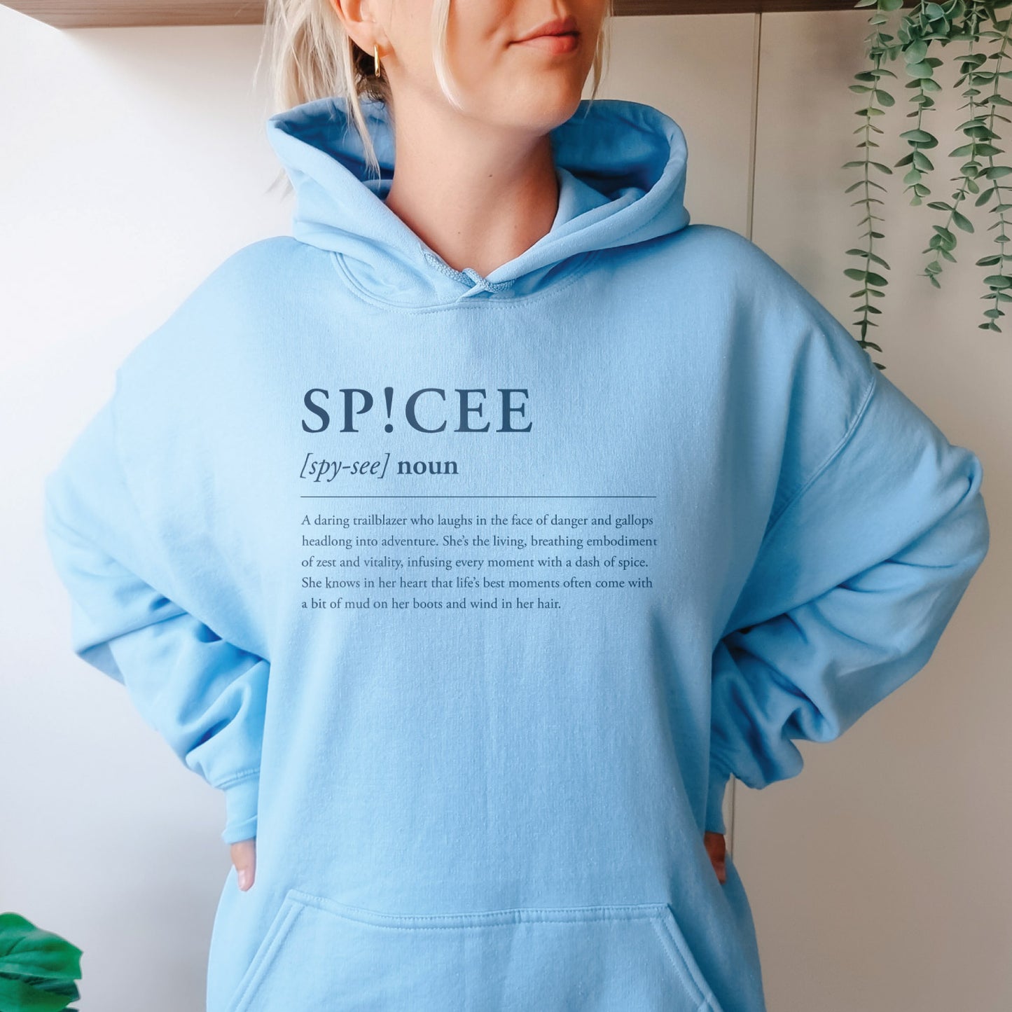 SPICEE Definition | Light Blue | Hoodie