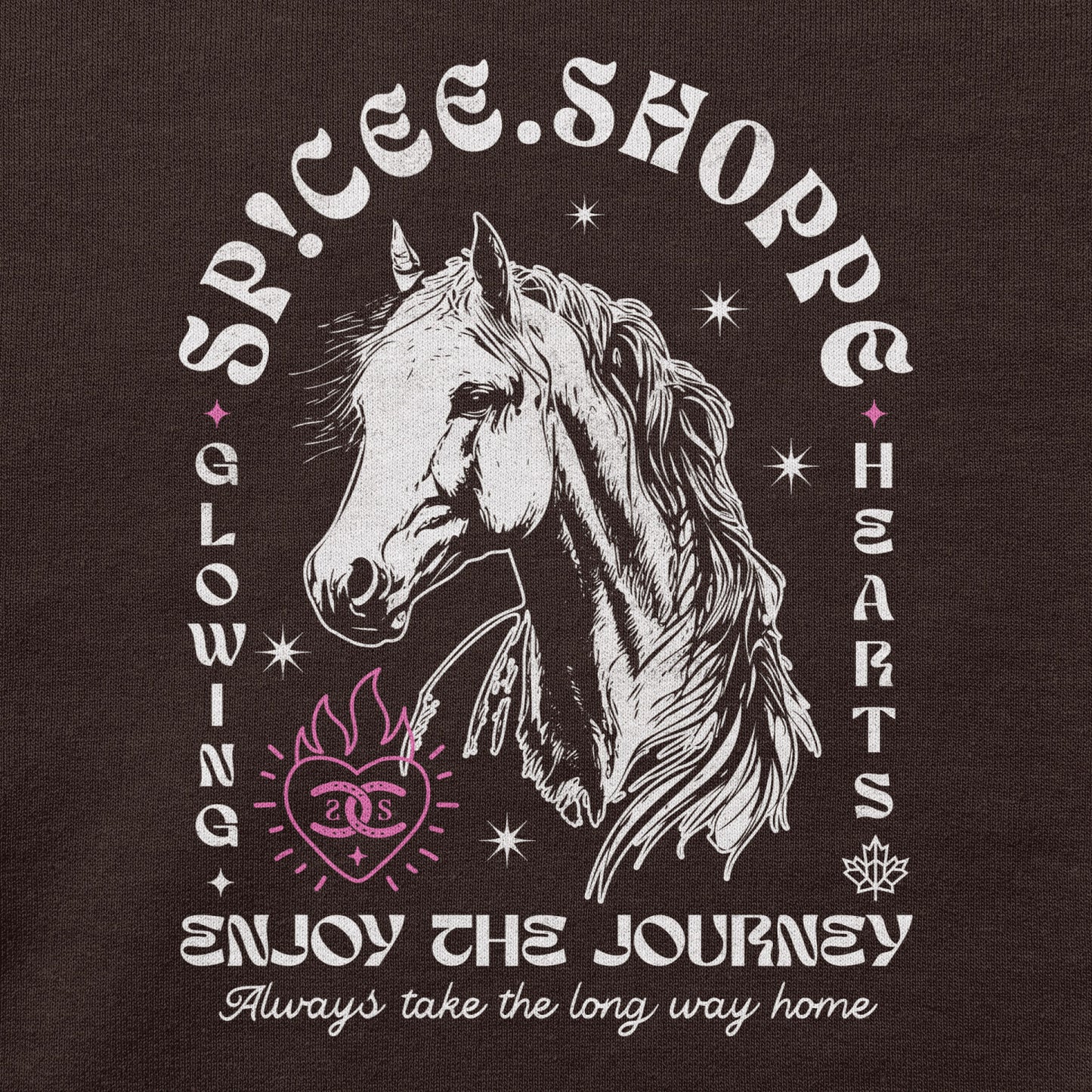 Enjoy The Journey | Chocolate | Sweatshirt