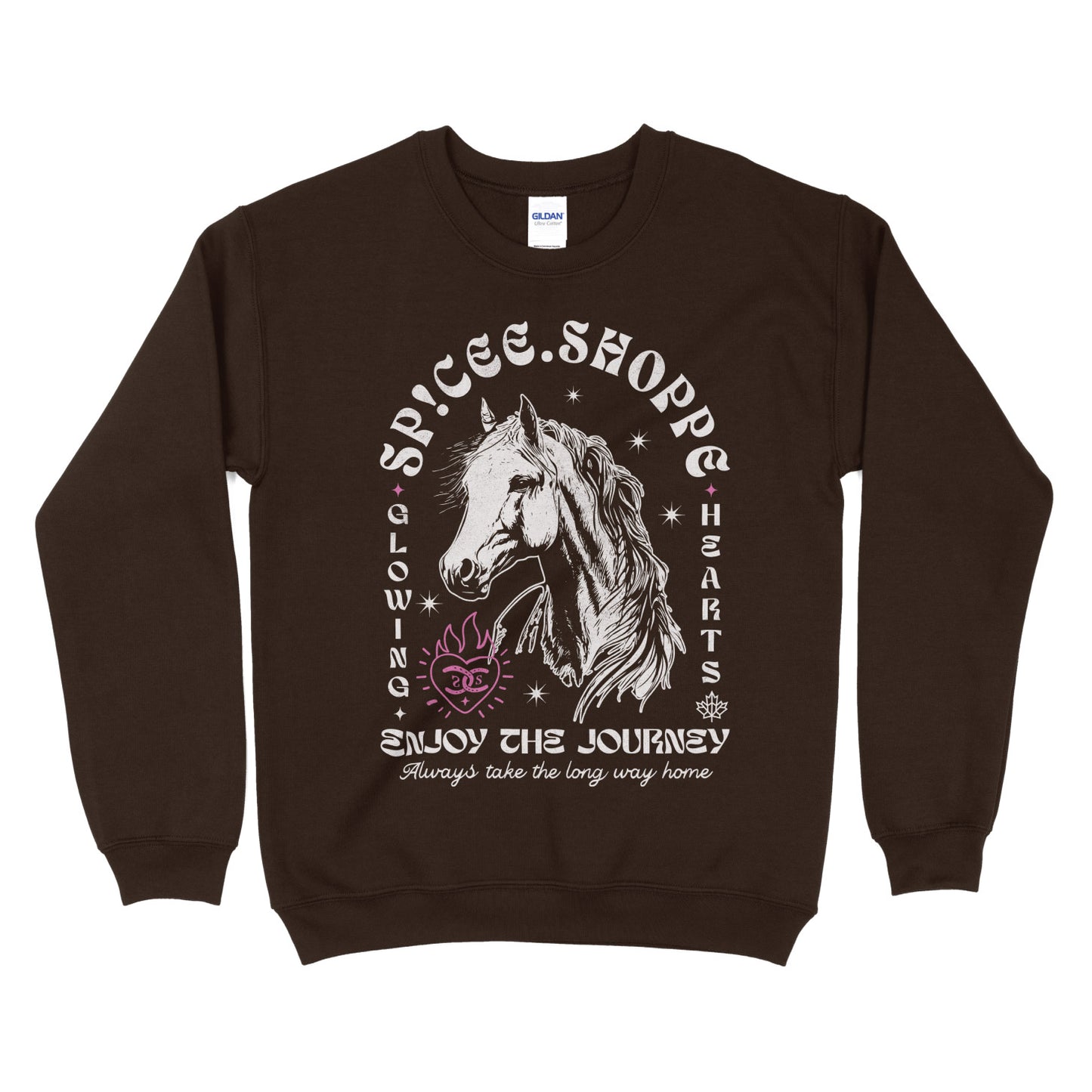 Enjoy The Journey | Chocolate | Sweatshirt