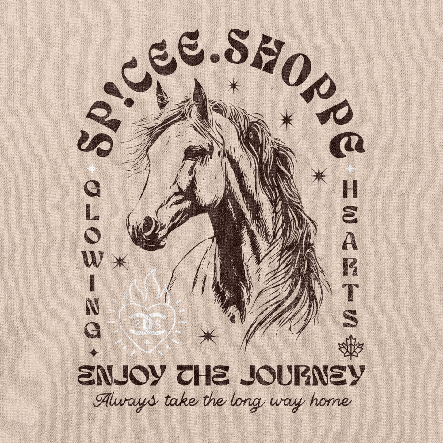 Enjoy The Journey | Sand | Sweatshirt