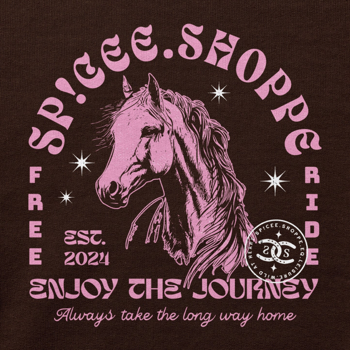 Enjoy The Journey | Chocolate | Hoodie