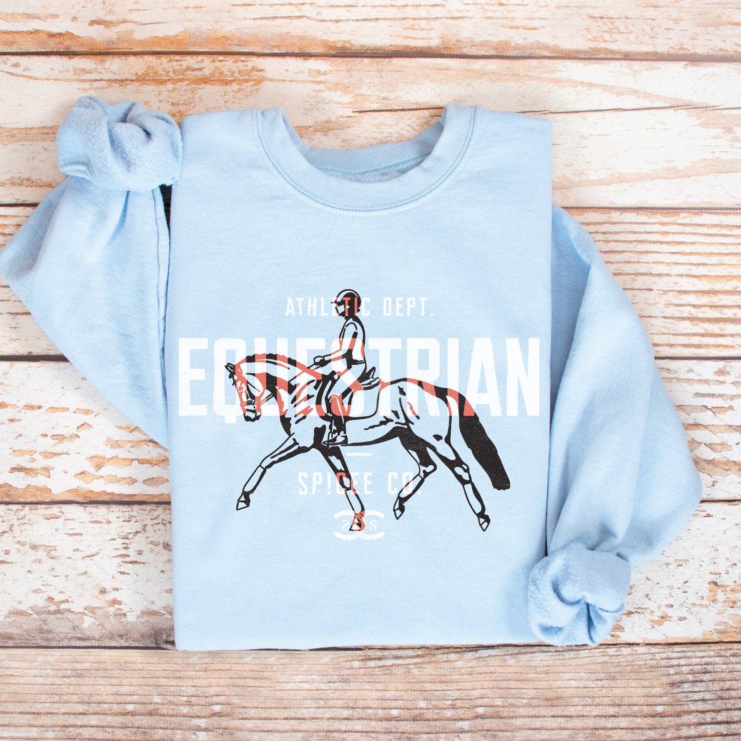 Equestrian | Light Blue | Sweatshirt