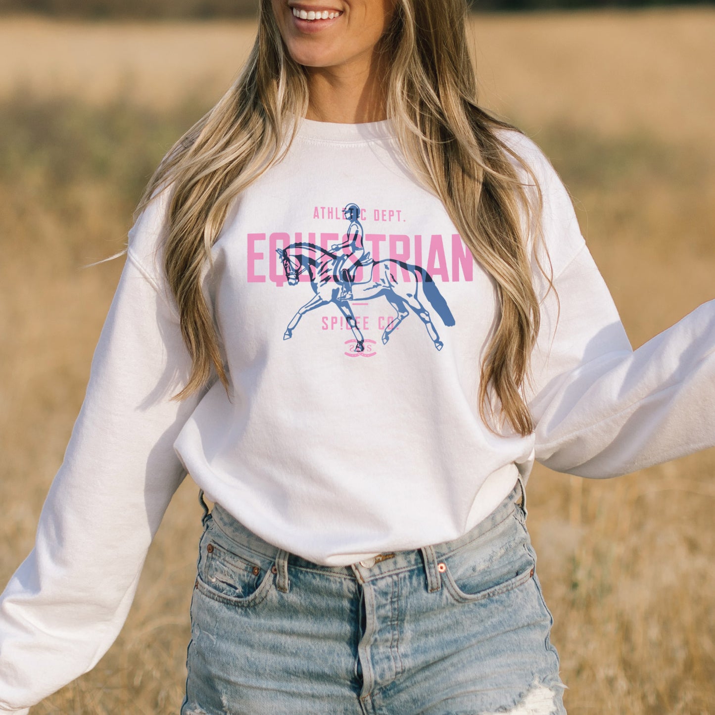 Equestrian | White | Sweatshirt