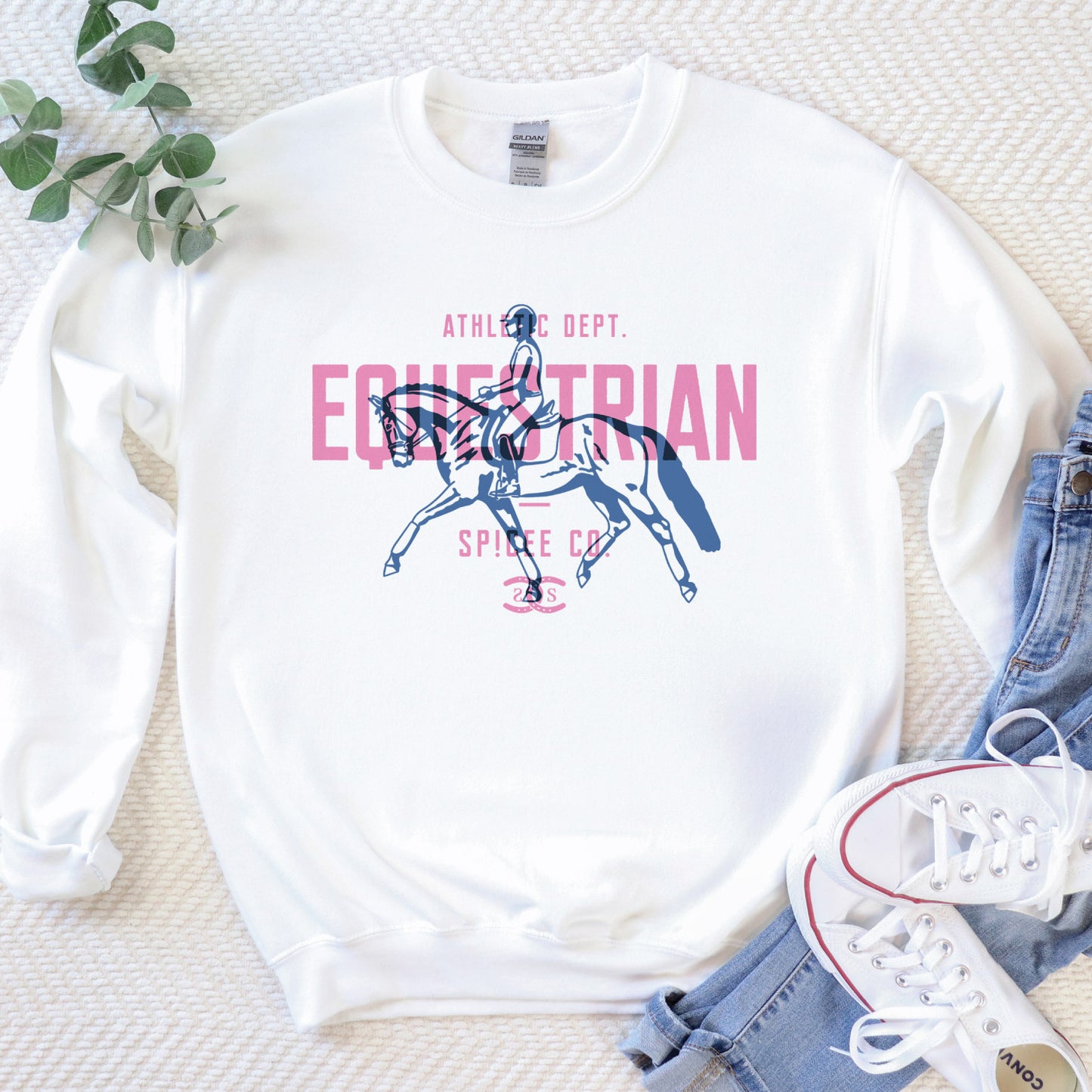 Equestrian | White | Sweatshirt