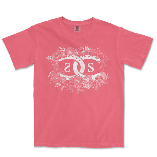 SPICEE Floral Logo | Watermelon | Tee Shirt