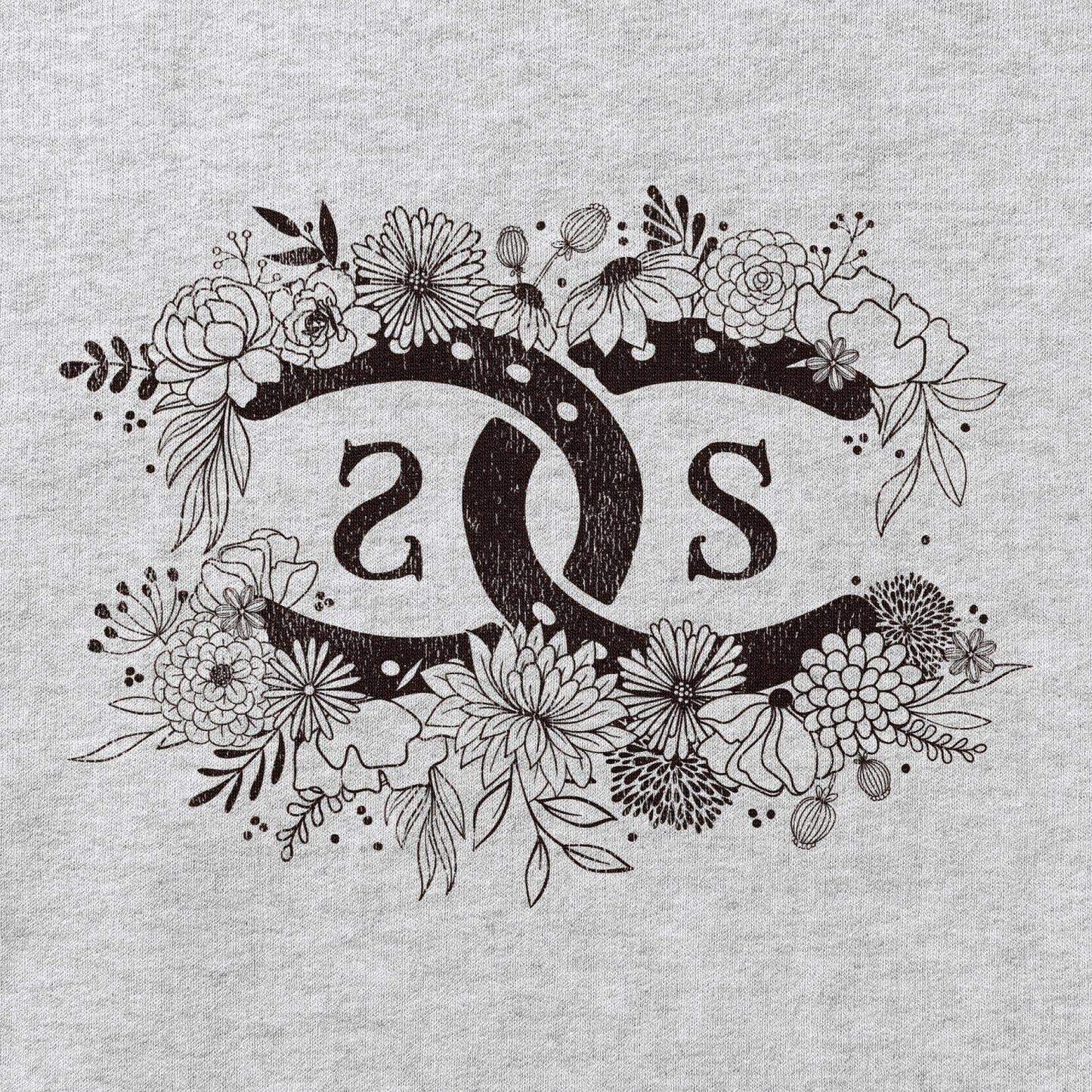 SPICEE Floral Logo | Ash Grey | Hoodie