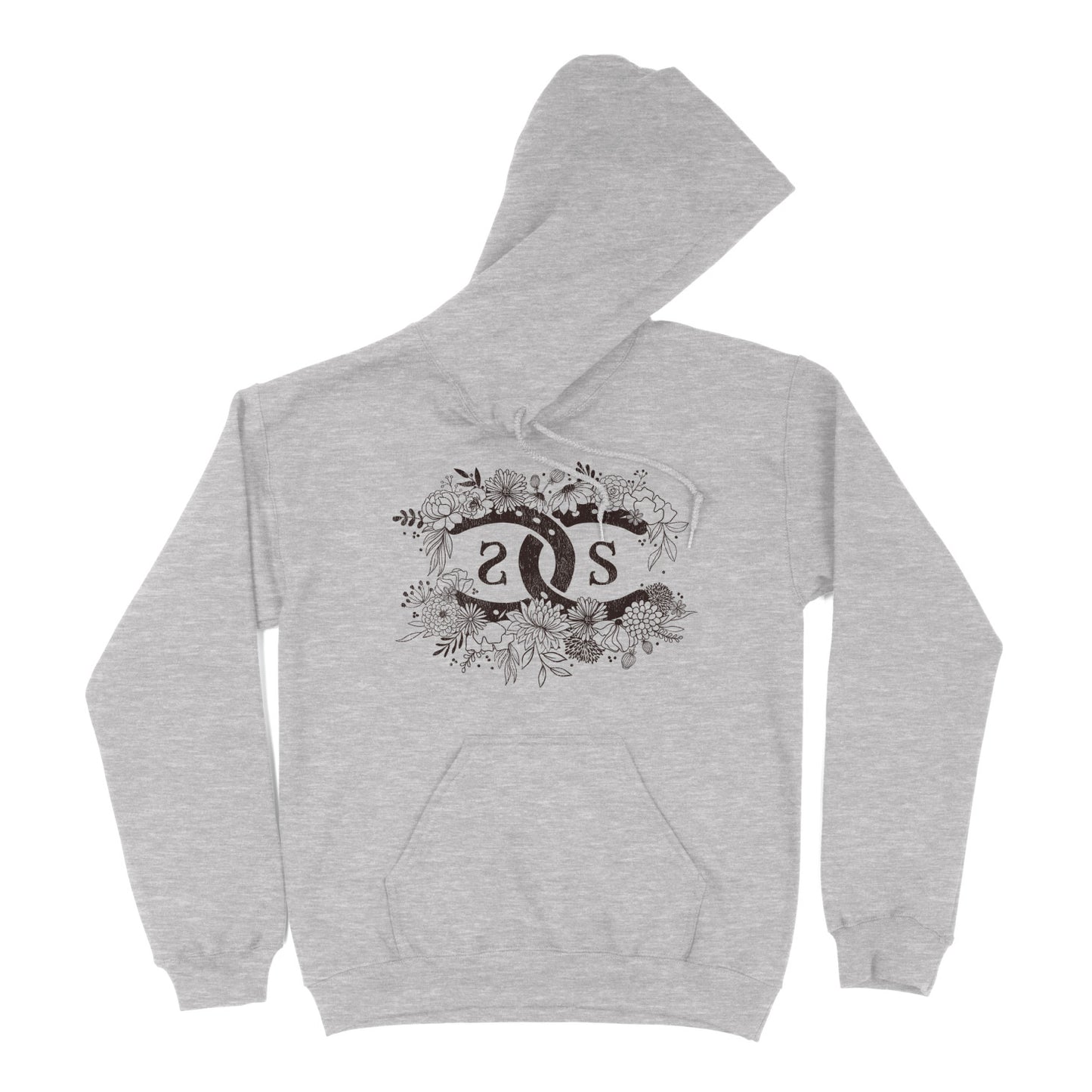 SPICEE Floral Logo | Ash Grey | Hoodie