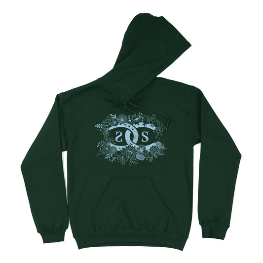 SPICEE Floral Logo | Forest Green | Hoodie