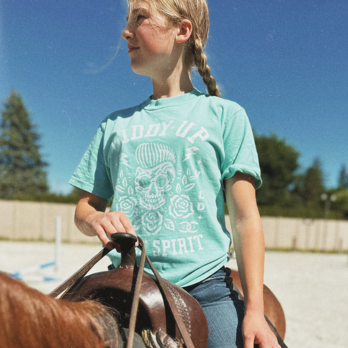 Giddy Up | Chalky Mint | Tee Shirt