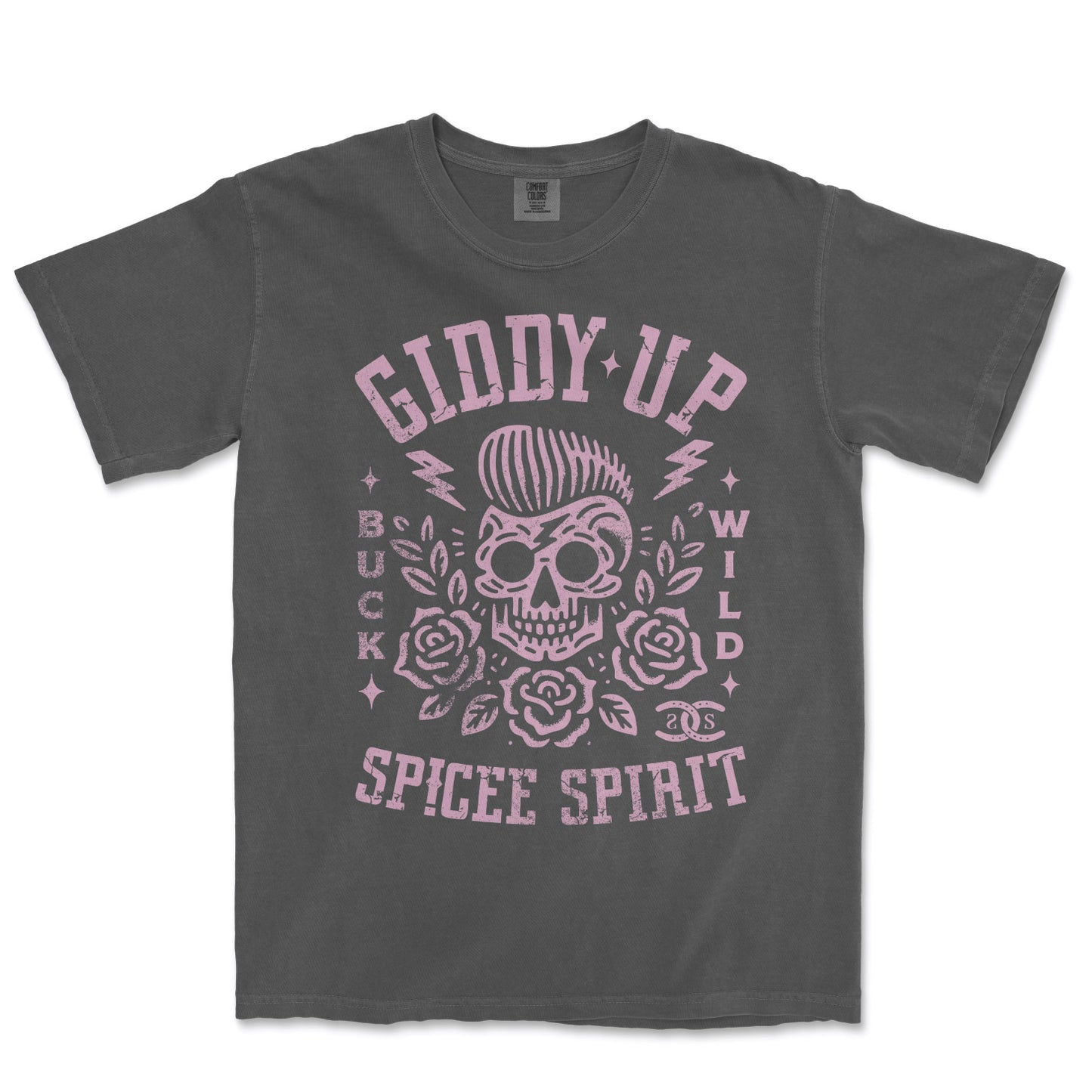 Giddy Up | Pepper | Tee Shirt