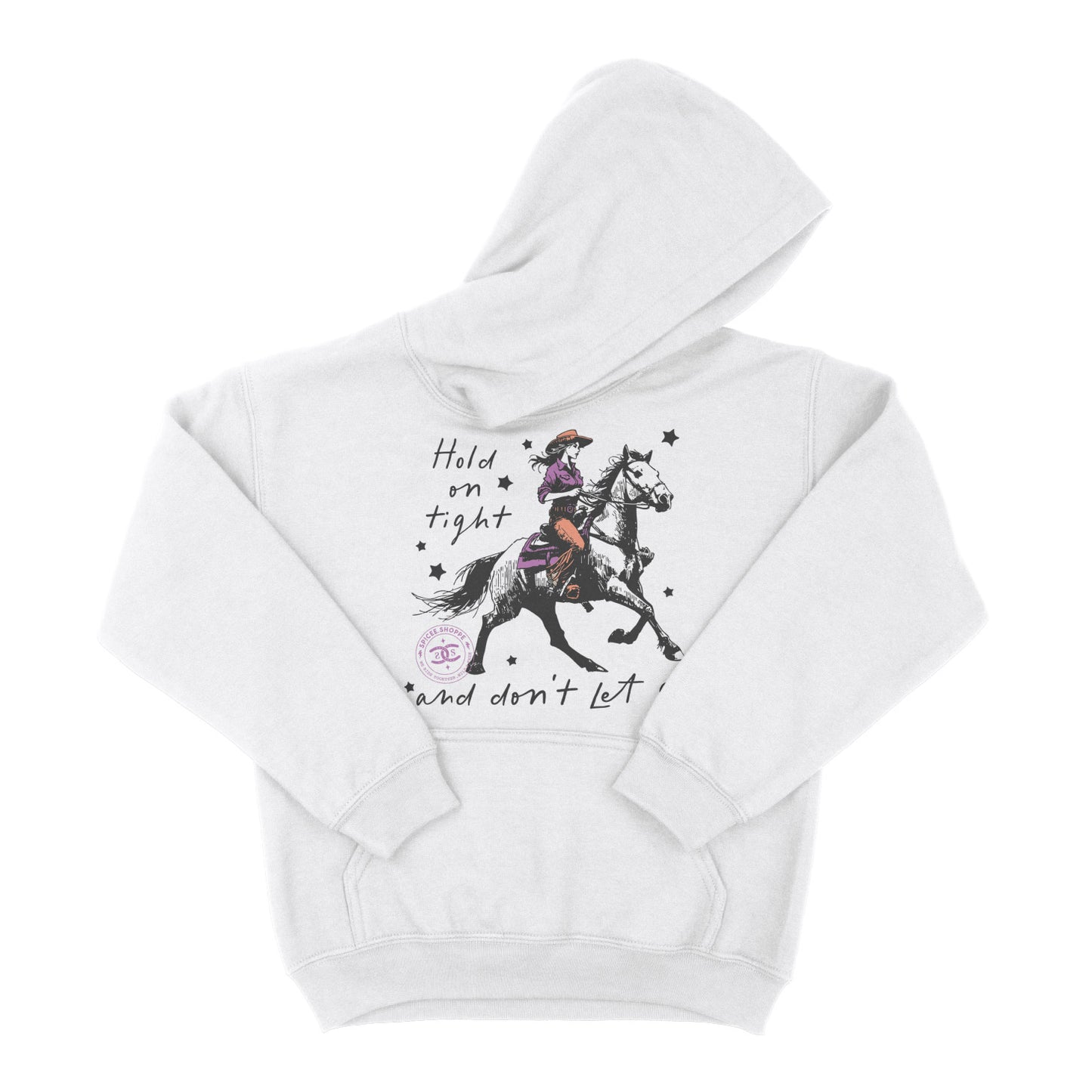 Hold On Tight | White | Hoodie