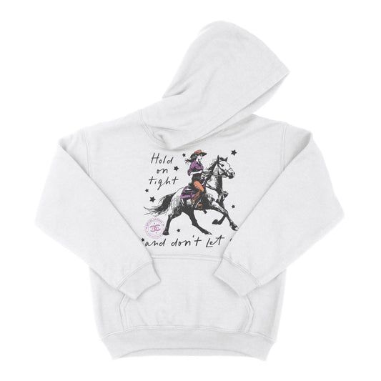 Hold On Tight | White | Hoodie