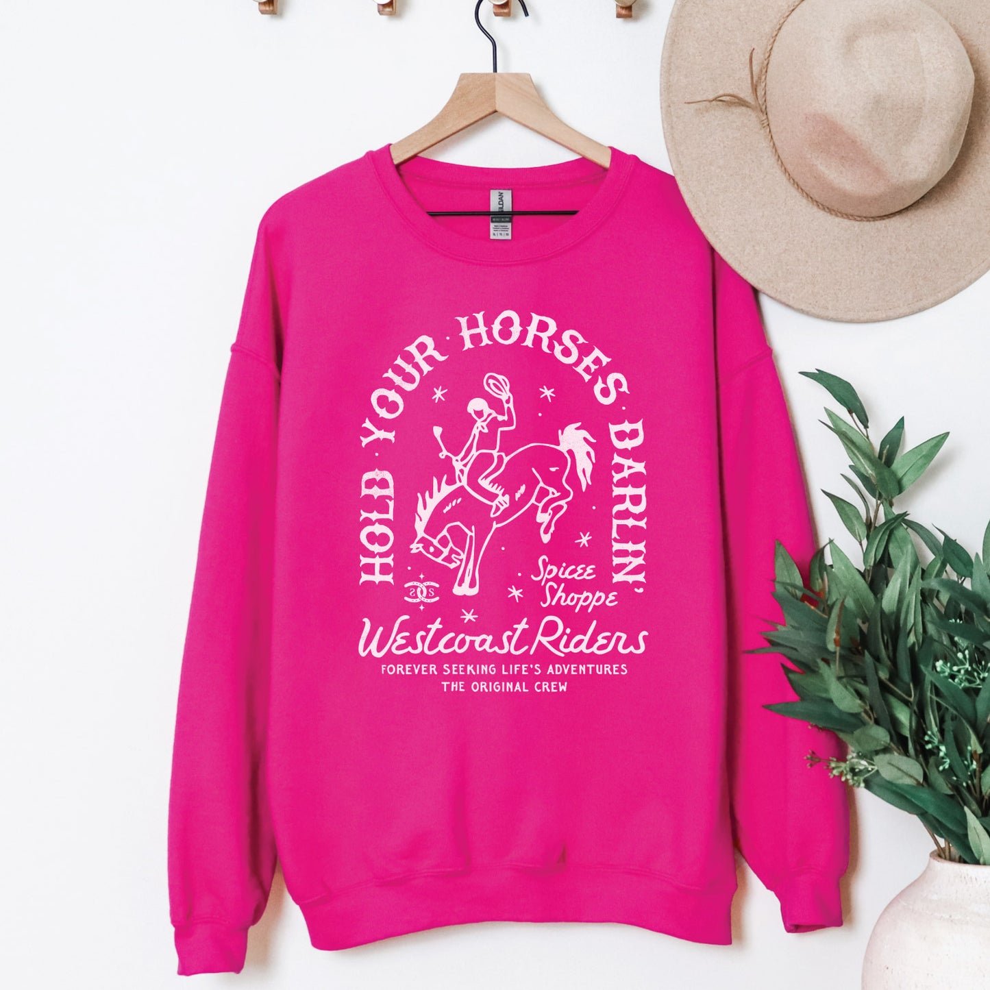 Hold Your Horses | Heliconia | Sweatshirt