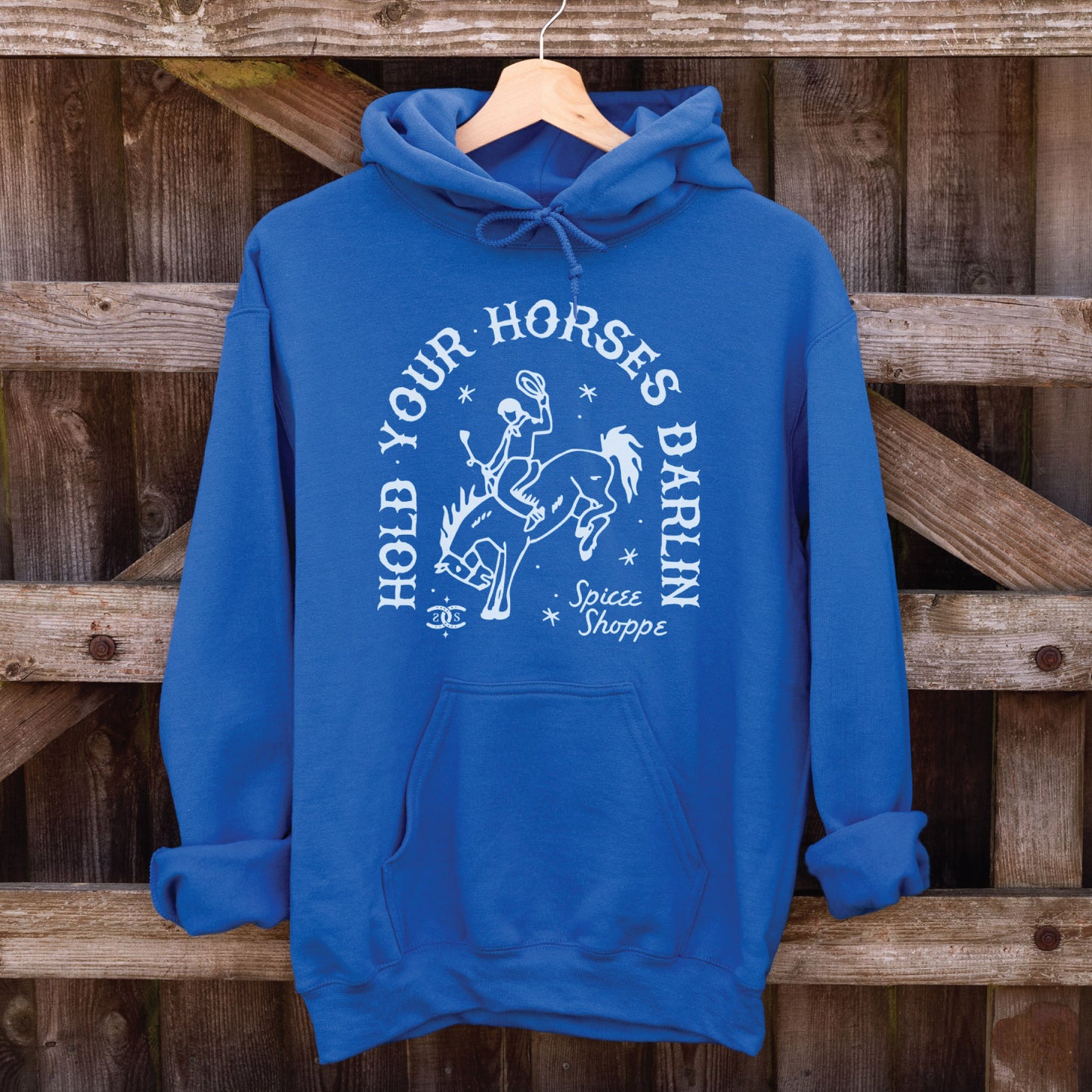 Hold Your Horses | Royal Blue | Hoodie