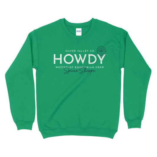 Howdy | Irish Green | Sweatshirt