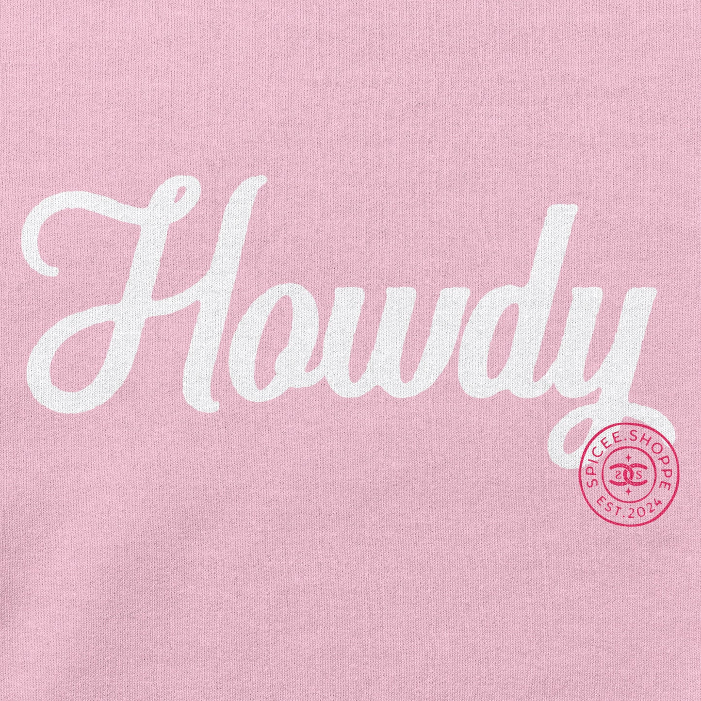HOWDY | Light Pink | Hoodie