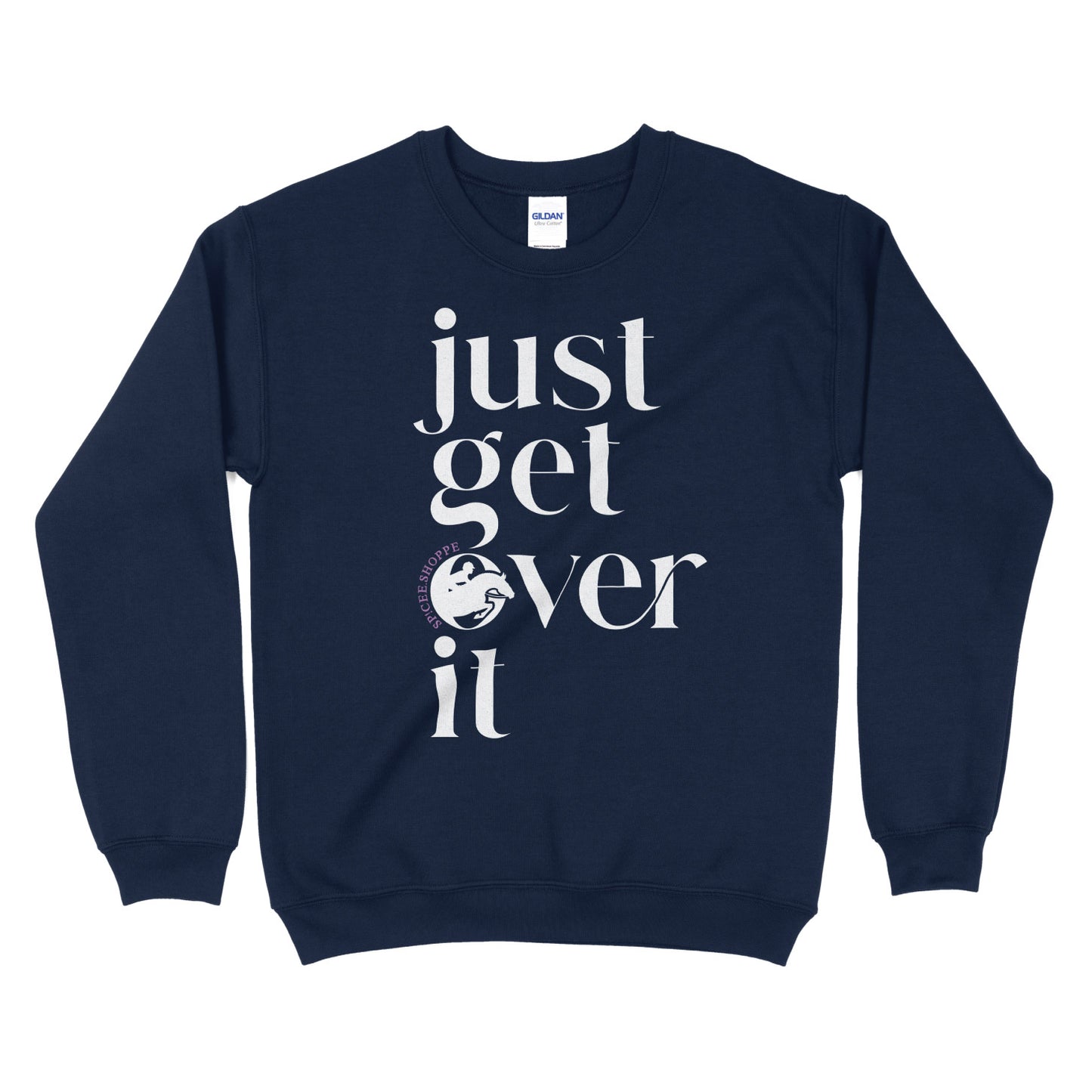 Just Get Over It | Navy Blue | Sweatshirt