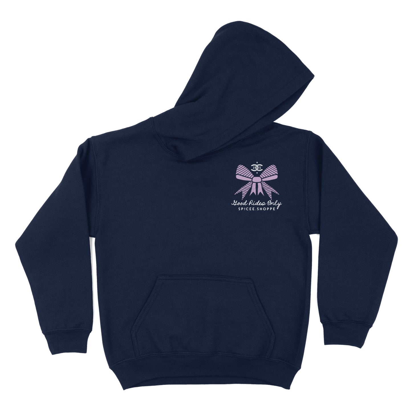 KIDS Bows & Spice | Navy | Hoodie