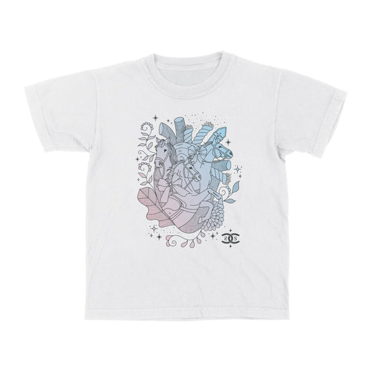 KIDS Heart Horse | White | Tee Shirt