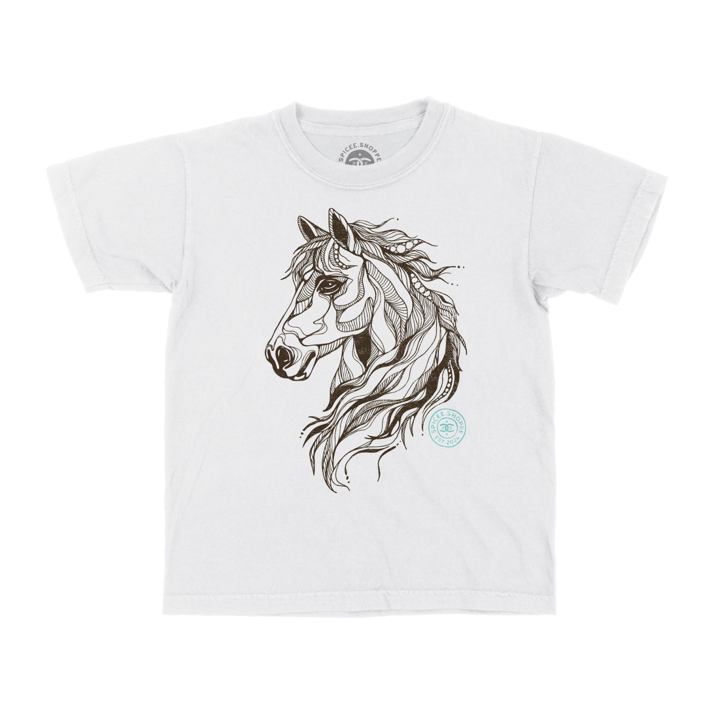 KIDS SPICEE Lines | White | Tee Shirt