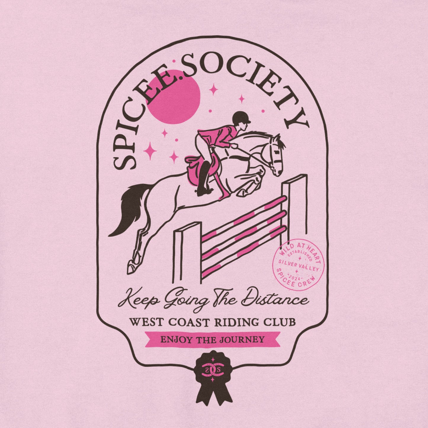 KIDS SPICEE Society | Light Pink | Hoodie