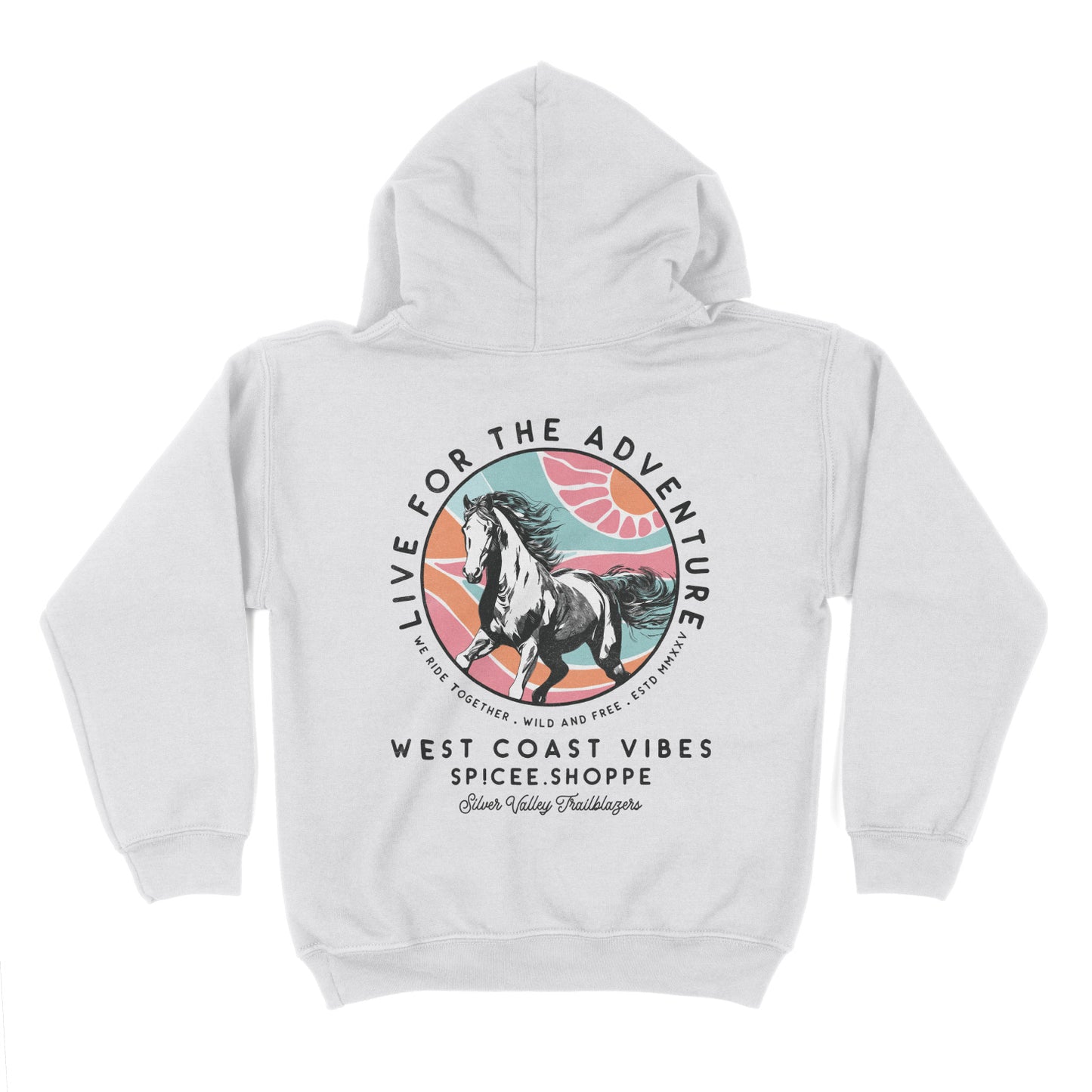 KIDS Trailblazers | White | Hoodie