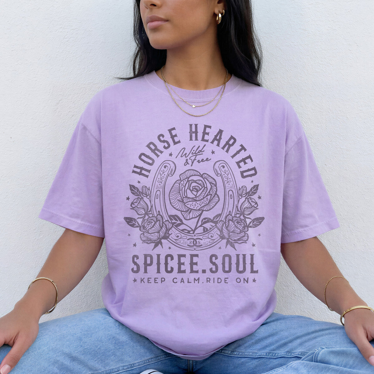 Keep Calm | Orchid | Tee Shirt