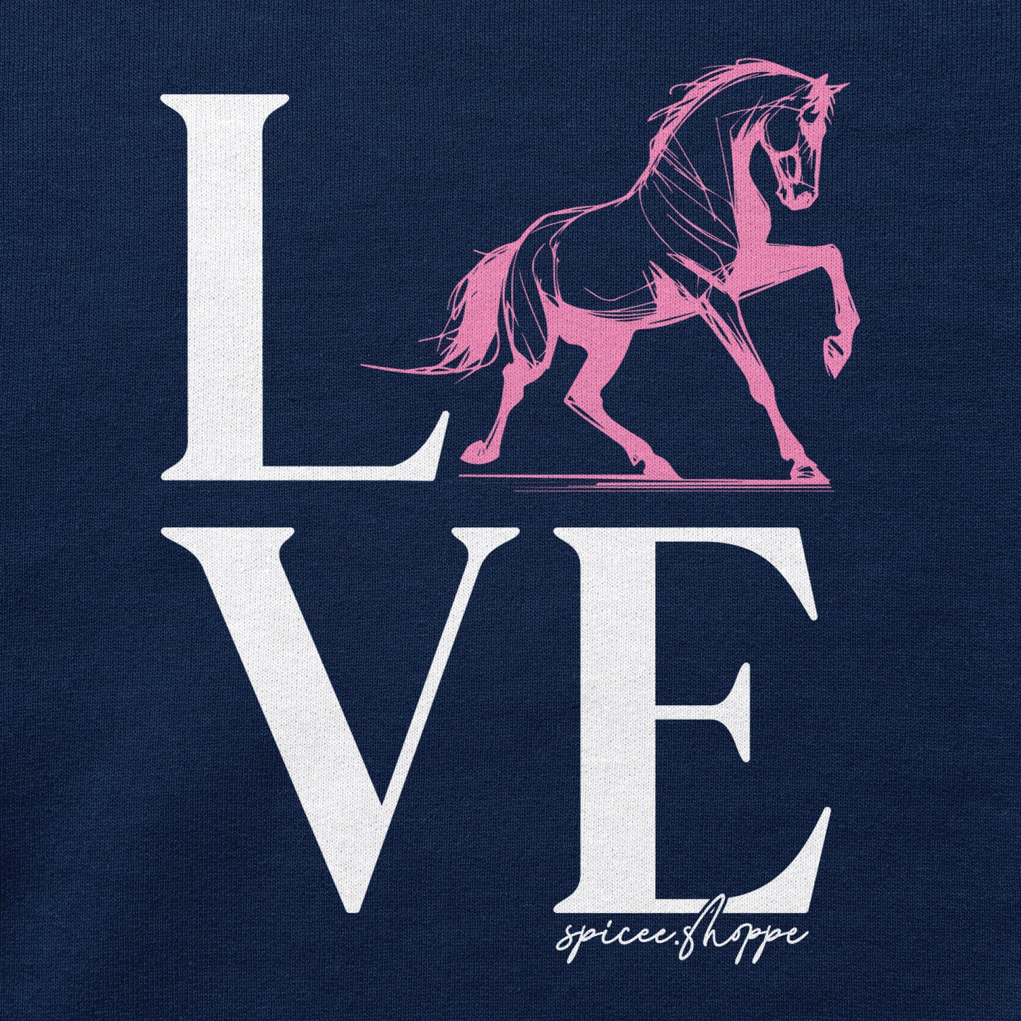 LOVE | Navy Blue | Sweatshirt