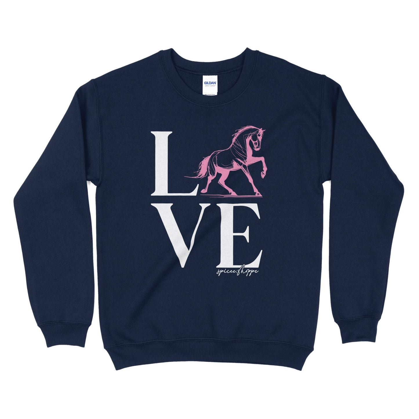 LOVE | Navy Blue | Sweatshirt