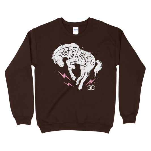 Let's Dance | Chocolate Brown | Sweatshirt