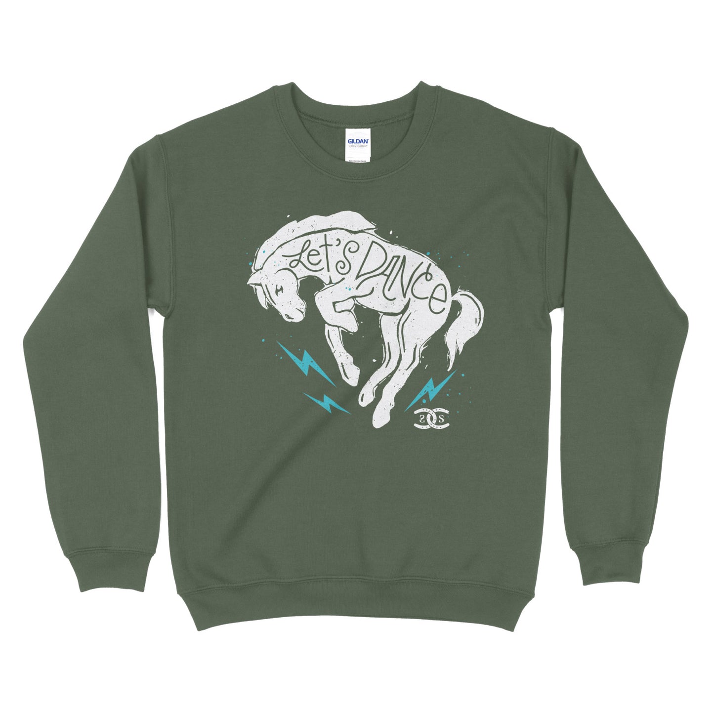Let's Dance | Military Green | Sweatshirt