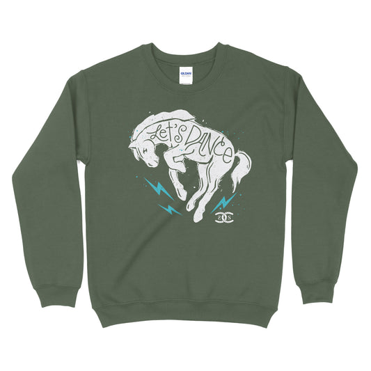 Let's Dance | Military Green | Sweatshirt