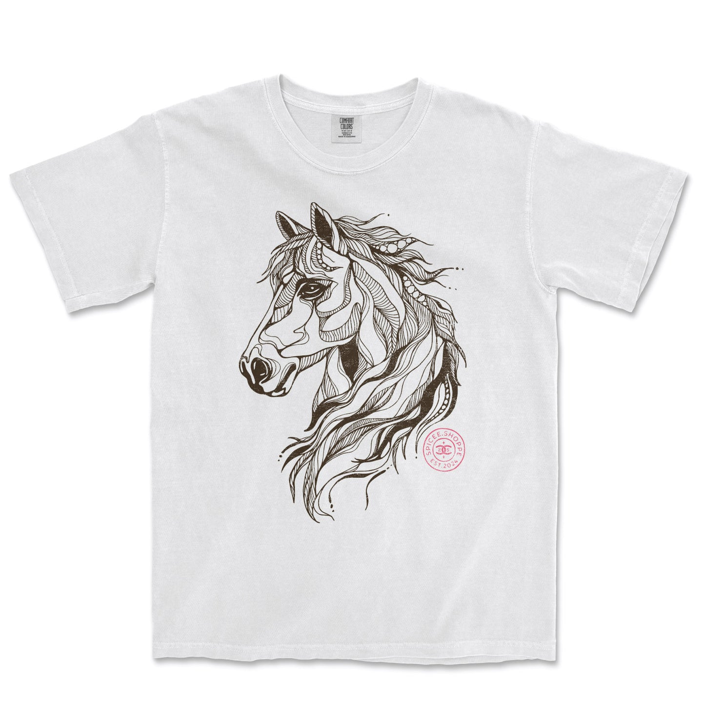 SPICEE Lines | White | Tee Shirt