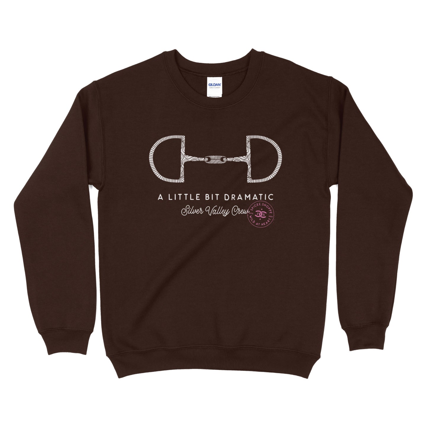 Little Bit Dramatic | Chocolate | Sweatshirt