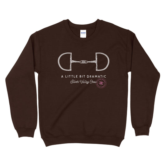 Little Bit Dramatic | Chocolate | Sweatshirt