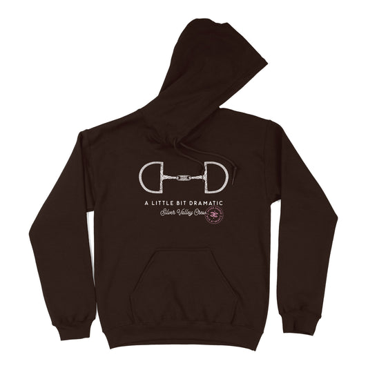 Little Bit Dramatic | Chocolate | Hoodie