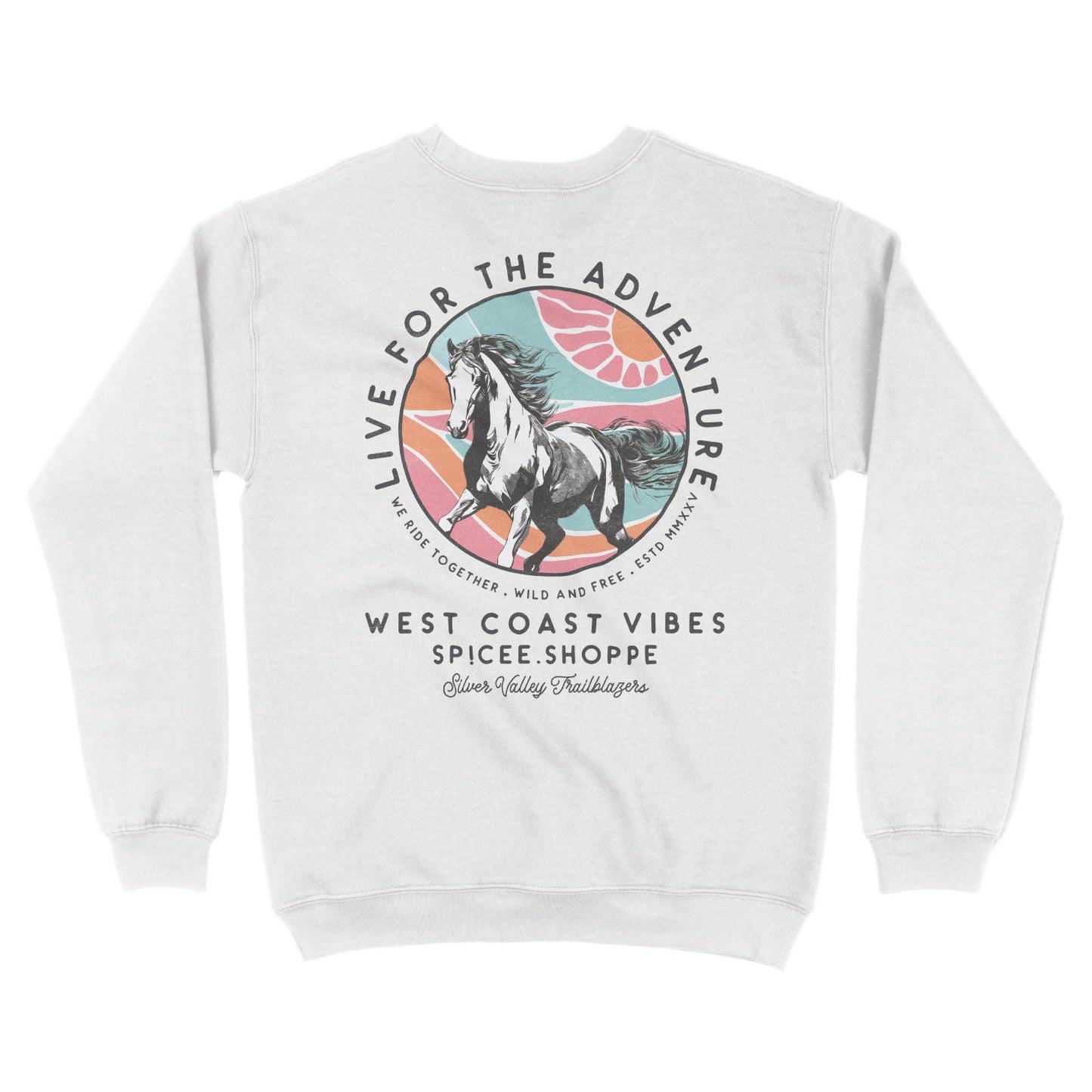 Trailblazers | White | Sweatshirt
