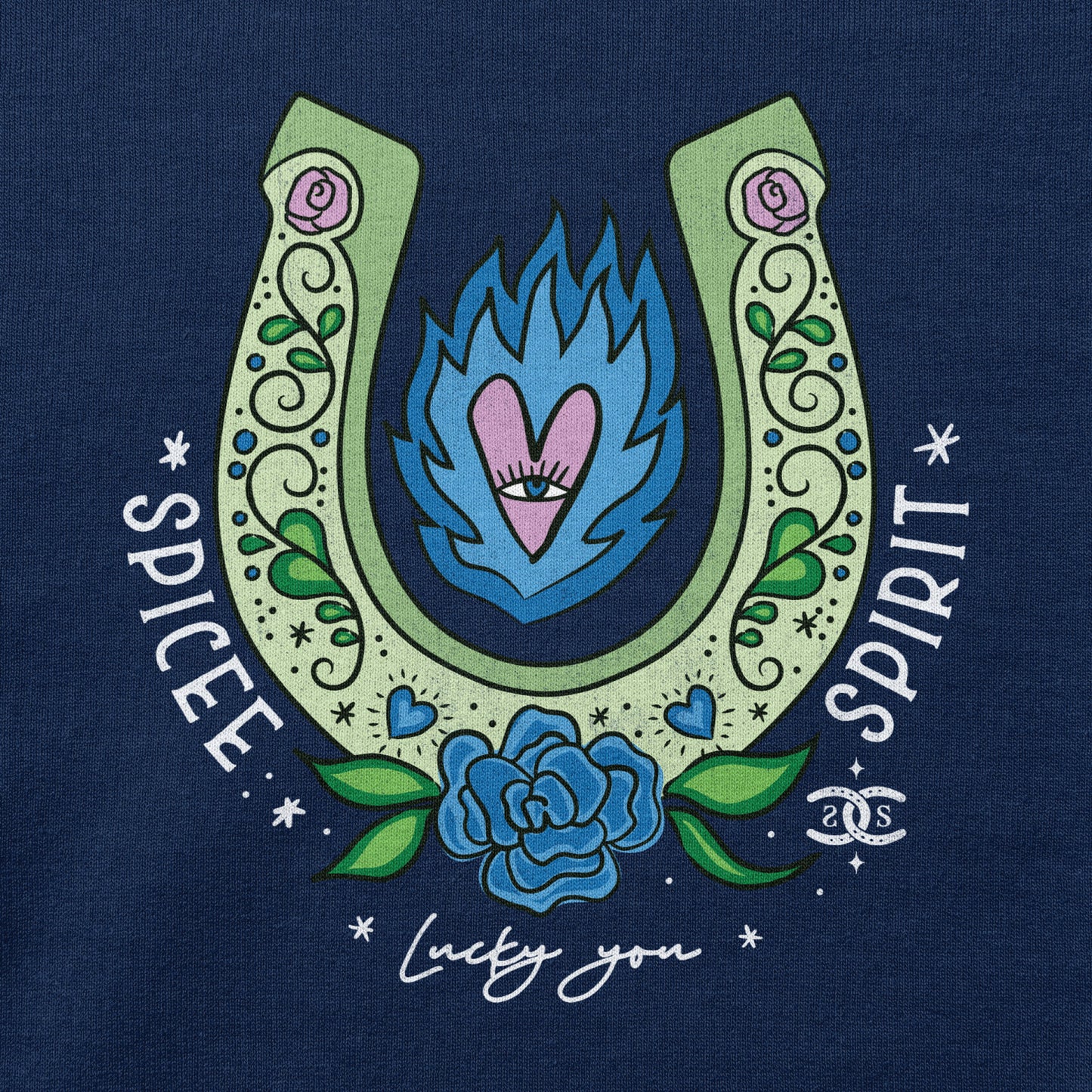 Lucky You | Navy | Hoodie
