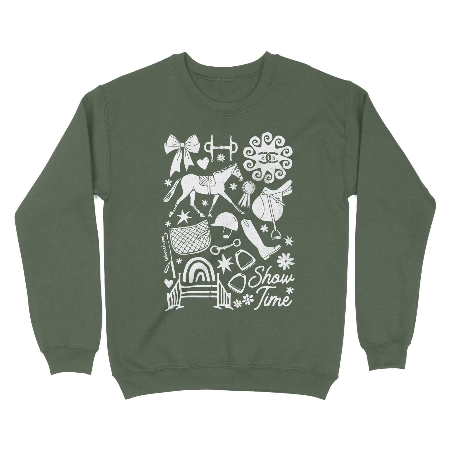 Show Time | Military Green | Sweatshirt