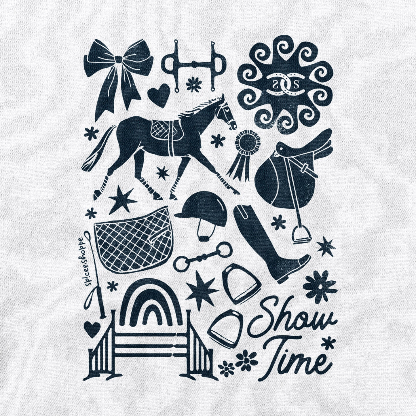 Show Time | White | Sweatshirt