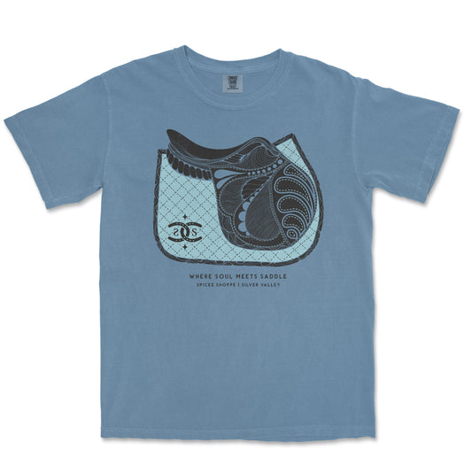 Soul Saddle | Ice Blue | Tee Shirt