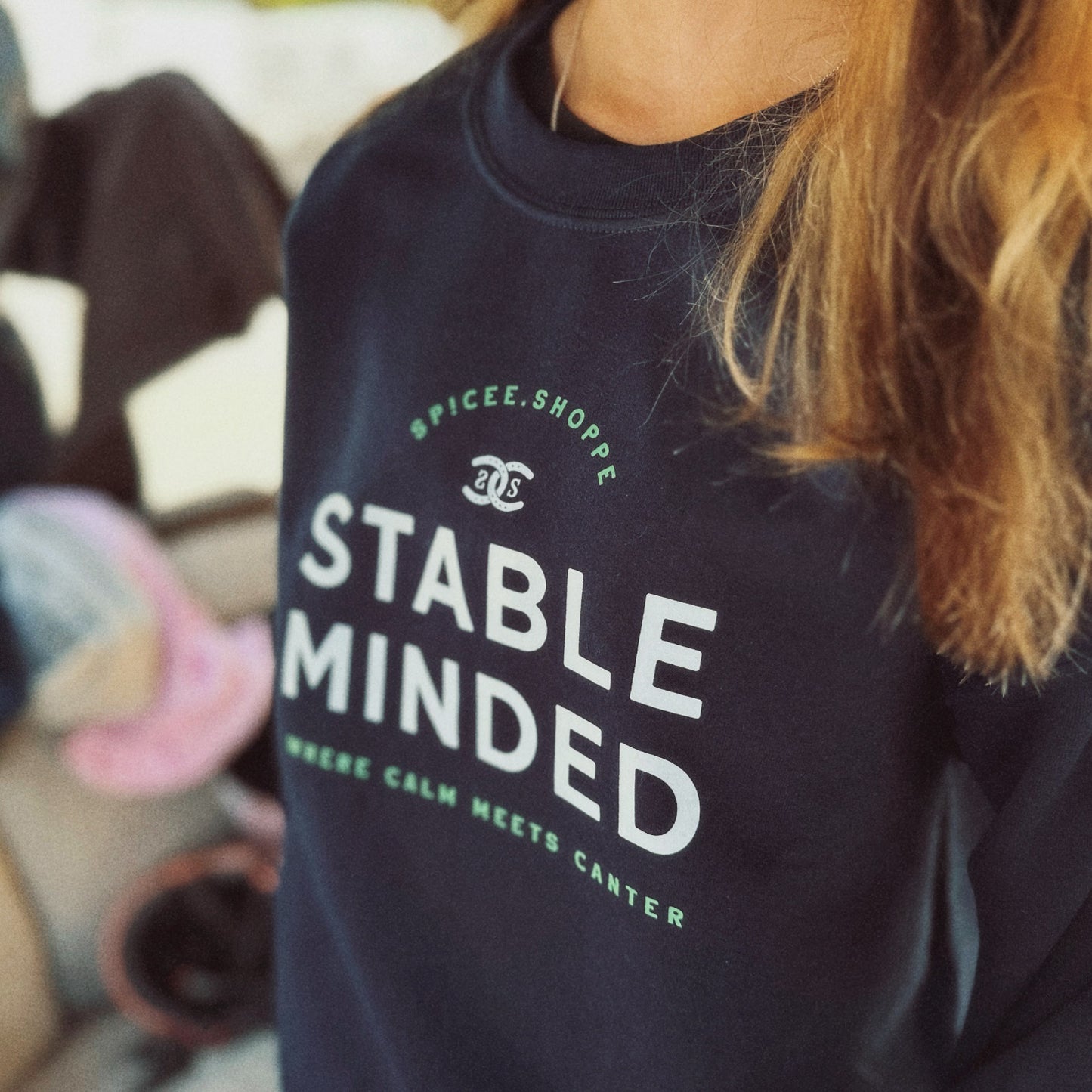 Stable Minded | Navy Blue | Sweatshirt