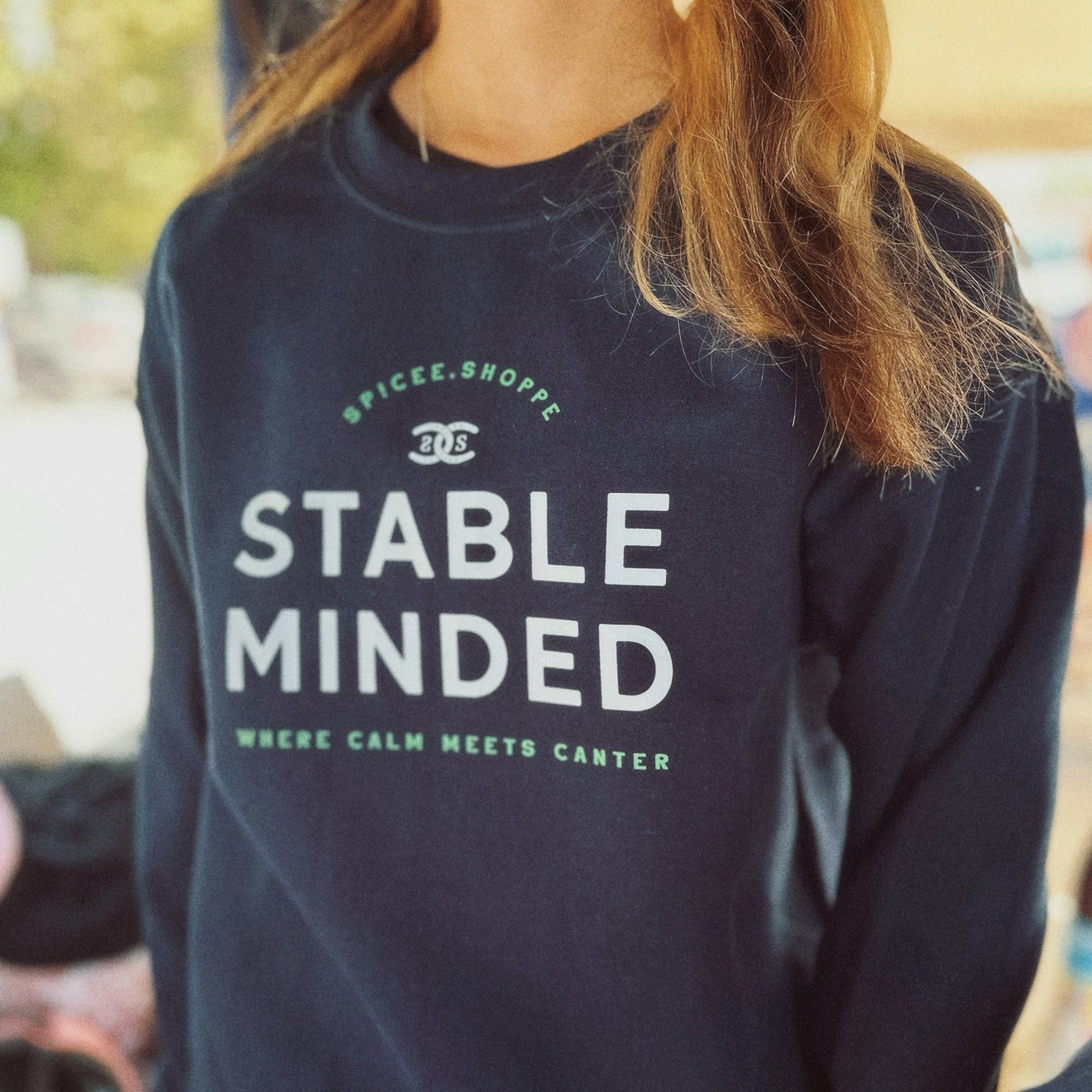 Stable Minded | Navy Blue | Sweatshirt