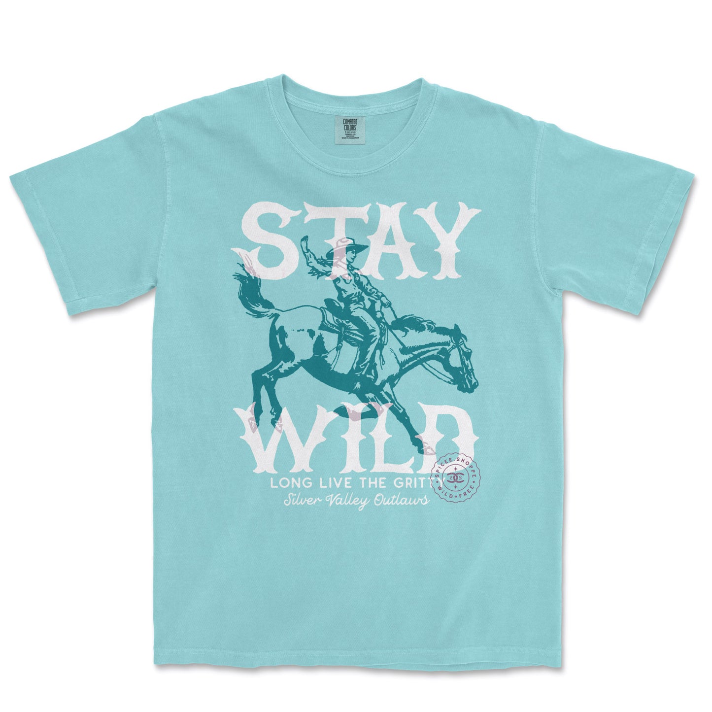 Stay Wild | Chalky Mint | Tee Shirt