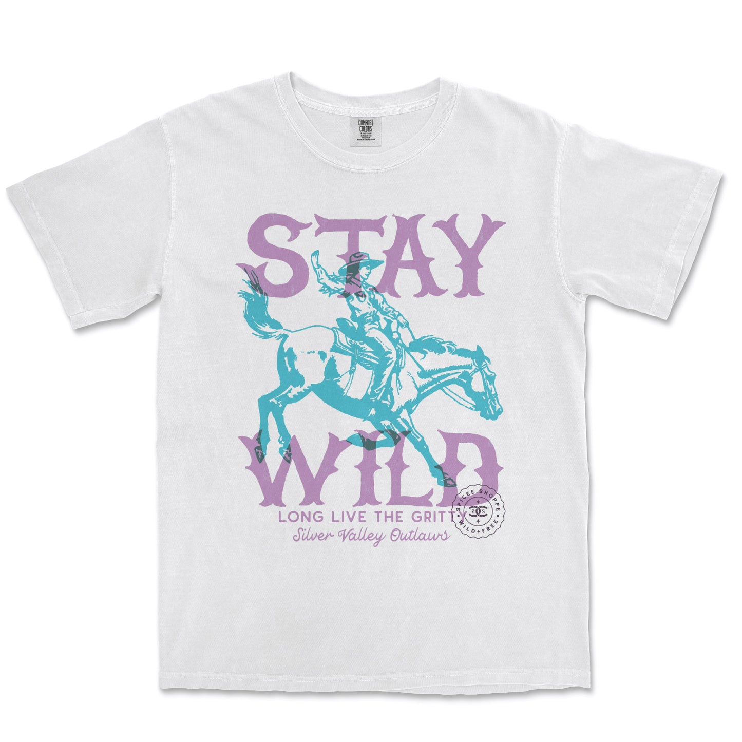 Stay Wild | White | Tee Shirt