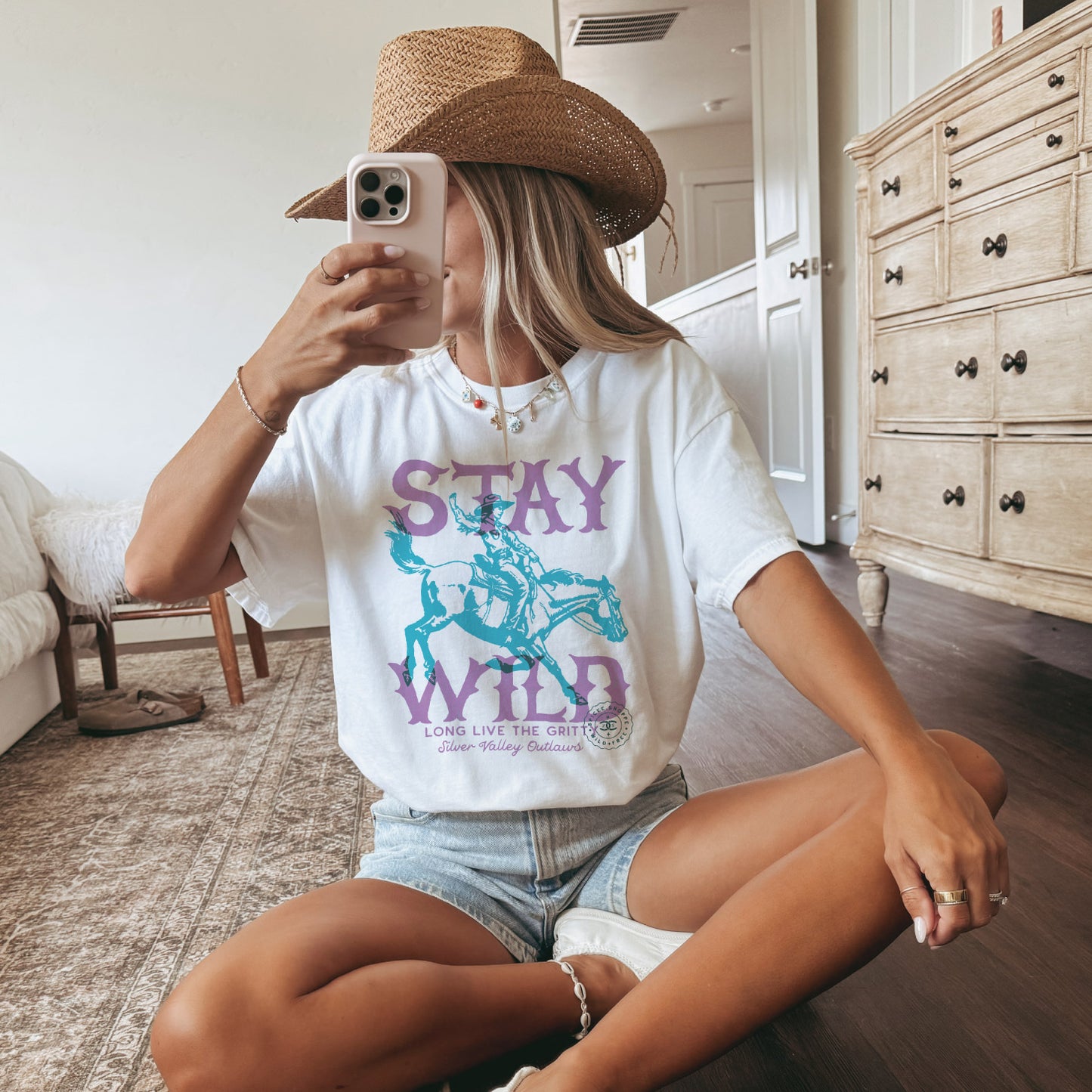 Stay Wild | White | Tee Shirt