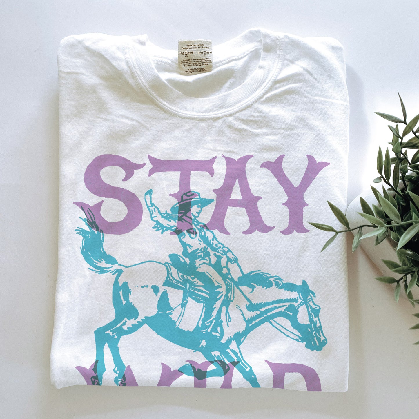 Stay Wild | White | Tee Shirt